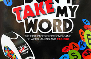 Don't Take My Word Game design &  illustrated by Tim Douglas